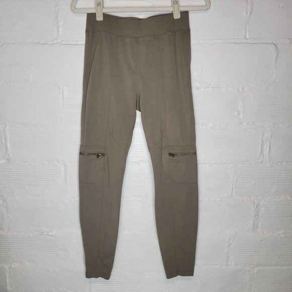 Soft Surroundings Pants - Soft Surroundings Women's Small Cargo Pants Leggings Green Pull On